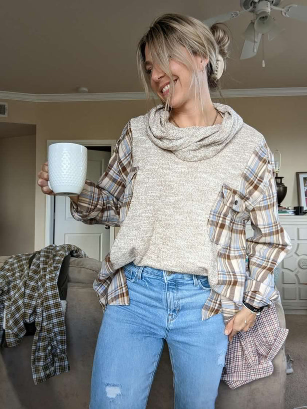 Sweater / flannel reworks