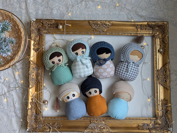 17 Swaddle baby, boy, holiday collection
