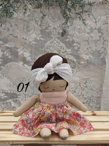 01 Small baby doll, soft children toys,