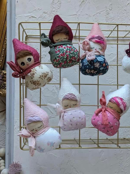 1- 18 Mini gnome baby, Holiday collection