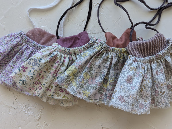 Cotton Dresses, small doll extras