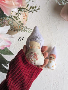1- 3 Mini gnome baby, Valentine collection