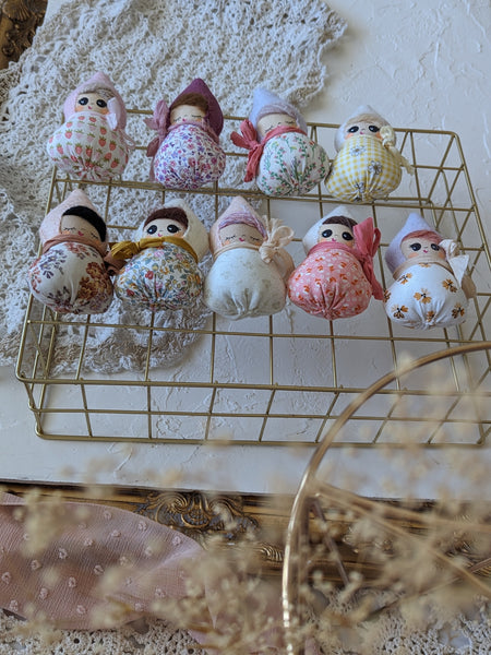1- 9 Mini gnome baby, Spring collection