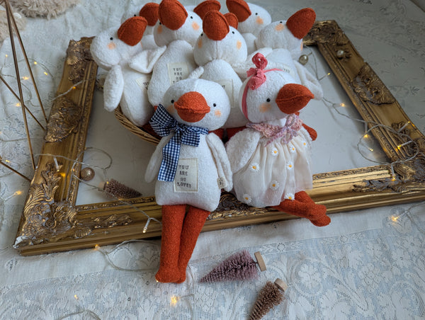 Medium animal doll, soft children toys, “you are so loved”