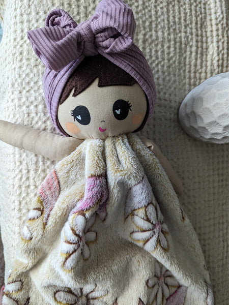 RESERVED FOR LAYNE Doll lovey, Psalm verse, Lush fleece, security blanket Holiday collection
