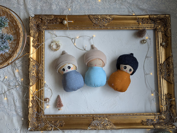 17 Swaddle baby, boy, holiday collection