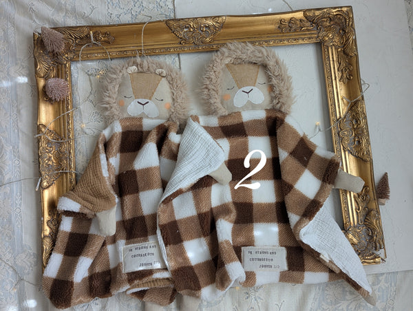 Lion boy Animal Lovey, fleece blanket, organic double gauze, security blanket HOLIDAY collection Joshua 1:9