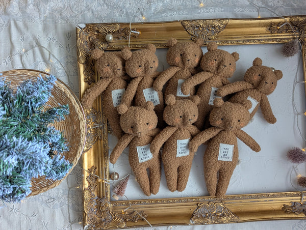 Medium animal doll, soft children toys, “you are so loved”