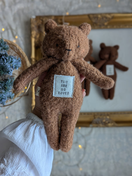 Medium animal doll, soft children toys, “you are so loved”