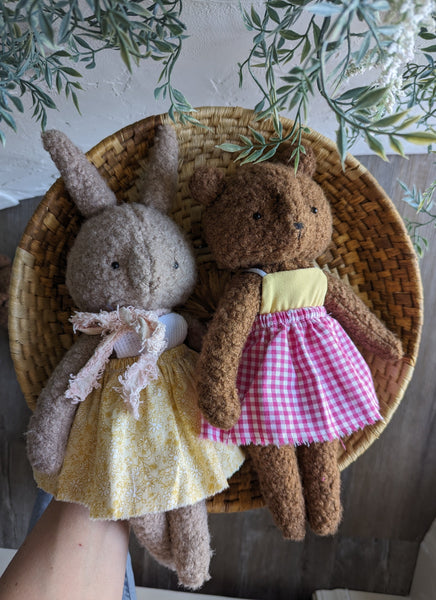 01-05 Medium animal doll, soft children toys,