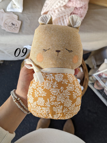 09 Animal Swaddle baby,  Holiday Collection