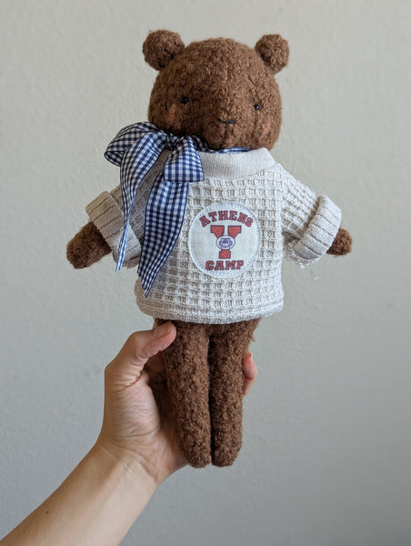 RESERVED for Dedra Medium animal doll, soft children toys, custom bear