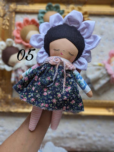 05 Flower Small baby doll, soft children toys, cotton small softie,