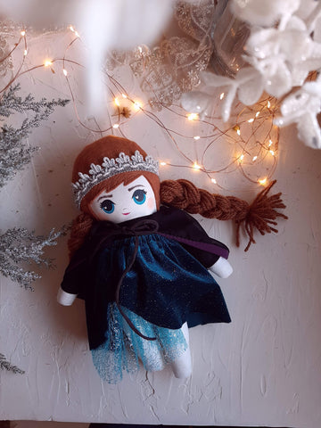 RESERVED LISTING FOR KRISTA Winter small doll