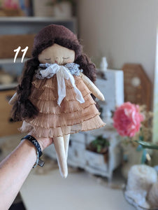 11 Medium doll, soft children toys, cotton small softie, 15” tall